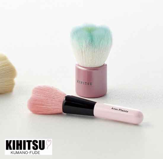 KIHITSU ハートフェイスブラシ（小）