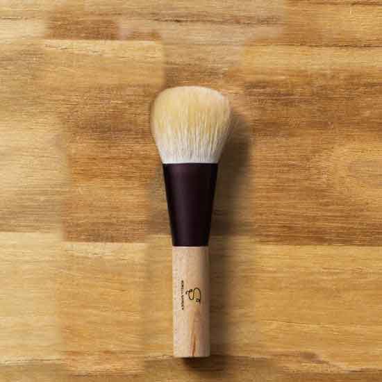 SOMELL GARDENチークブラシ（オレンジ&times;ハードメープル）