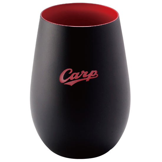 カープタンブラー Black+Red