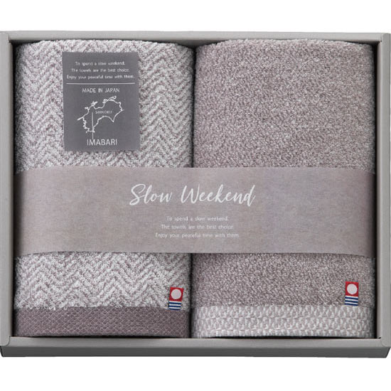 SLOW WEEKEND ハンドタオル（2P）