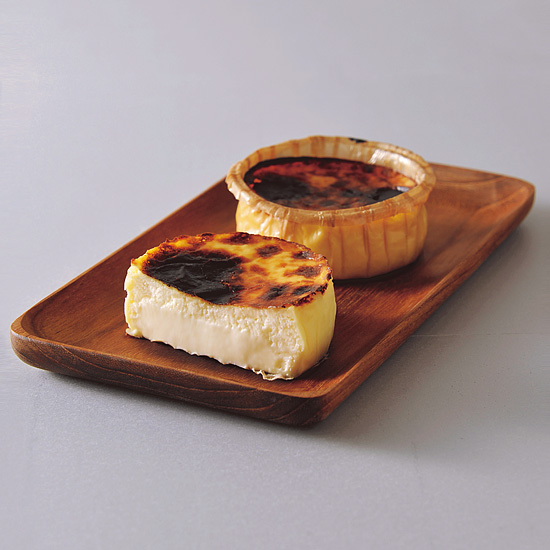バスクチーズケーキセット