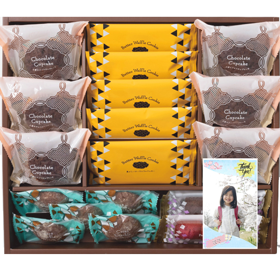 【入学入園】Thank you写真入り　CHOCOTRIP魅惑のスイーツ詰合せ ナイトトリップ