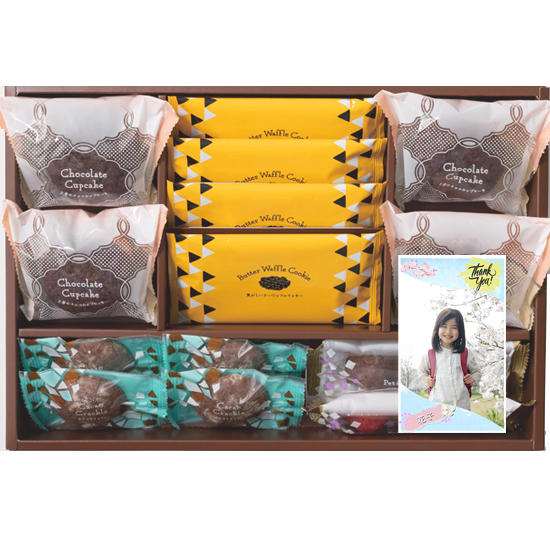 【入学入園】Thank you写真入り　CHOCOTRIP魅惑のスイーツ詰合せ イブニングトリップ