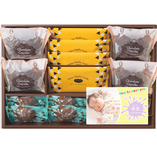 【Nice to meet you】写真入り　CHOCOTRIP魅惑のスイーツ詰合せ イブニングトリップ