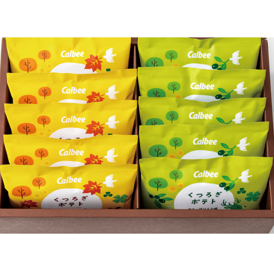 カルビー くつろぎポテト10袋