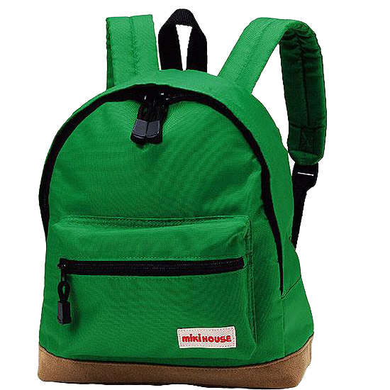 一升米・ ミキハウスアウトドアリュックセット【グリーン】【お米】