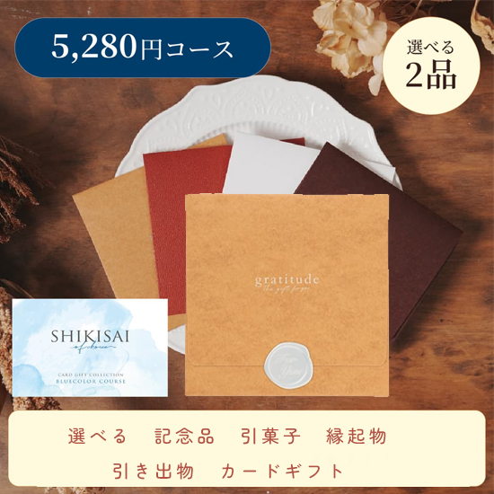 【封筒/イエロー】SHIKISAI 2点 ブルーコース