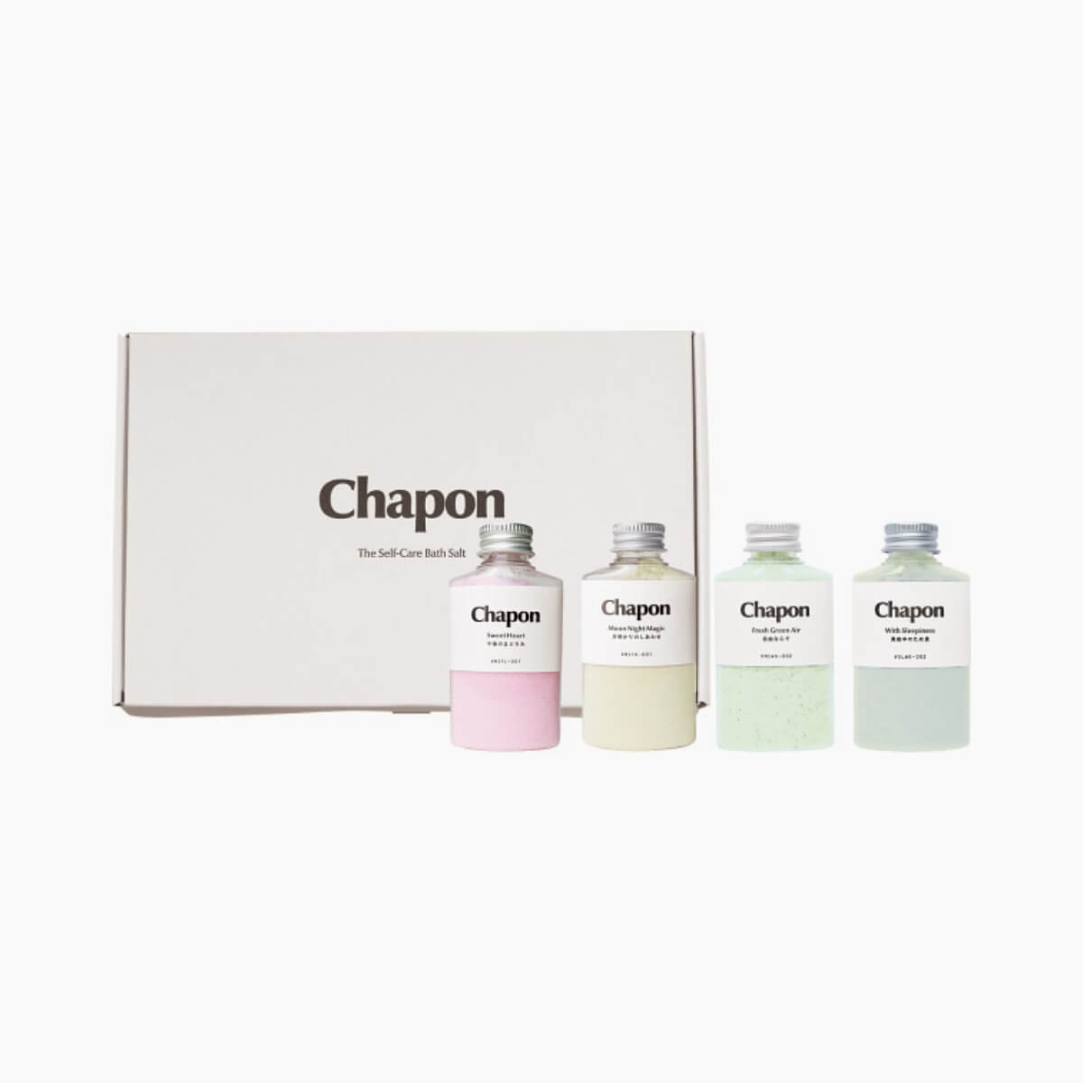 チャポン 4本セット(バスソルト) LIMITEDーSLEEP