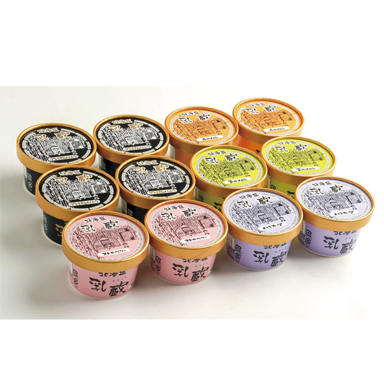 「乳蔵」北海道アイスクリーム　5種　12個