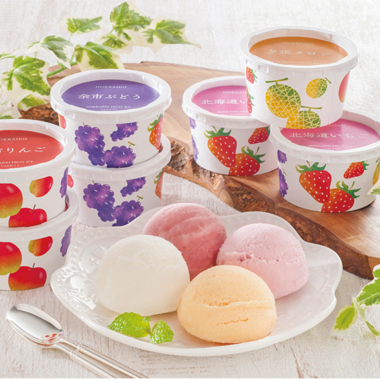 北海道フルーツアイスバラエティ