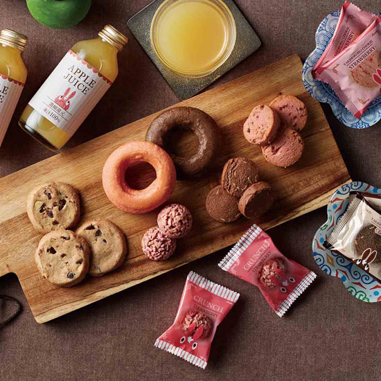 【入学入園】Thank you 写真入り ロディ ジュース& クッキーセット