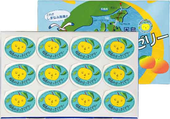 因島の八朔ゼリー12コ入