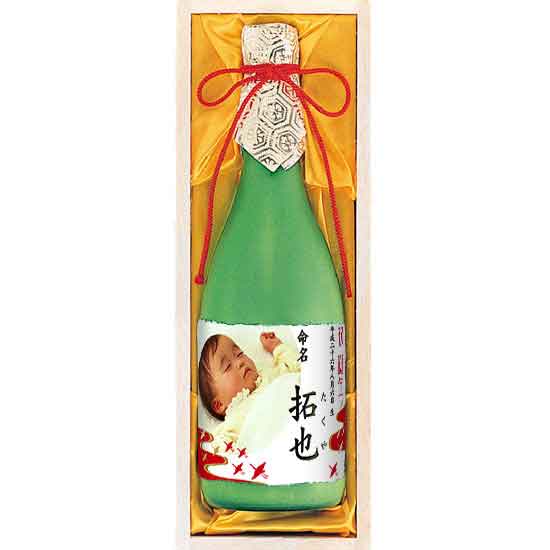 福美人 大吟醸原酒（オリジナルラベル）写真入り